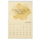 Soft Pastel Inspirational Art Calendar Kalender (Jan 2026)