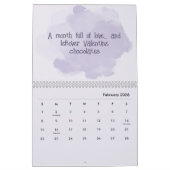 Soft Pastel Inspirational Art Calendar Kalender (Feb 2026)