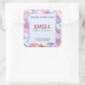 Soft Pastel Love Candle Label for Valentine’s Gift (Tas)