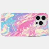 ✨ Soft Pastel Marble Design - Trendy & Smooth 🎨 Case-Mate iPhone Case (Achterkant (horizontaal))
