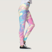 ✨ Soft Pastel Marble Design - Trendy & Smooth 🎨 Leggings (Rechts)