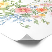 Soft Pastel Ornate Spring Rehearsal Dinner Welcome Poster (Hoek)