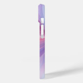 Soft Pastel Petals Abstract Phone Case - Transluce (Achterkant / Links)