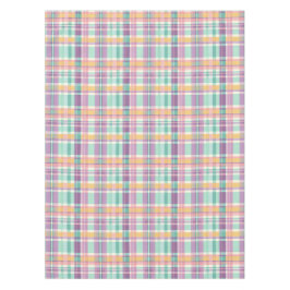 Soft Pastel Plaid  Tafelkleed