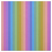 Soft Pastel Rainbow Vertical Stripes Stof (Swatch)
