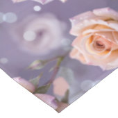 Soft Pastel Roses In Shades Of Peach And Pale Pink Tafelkleed (Gekanteld)