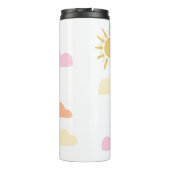 Soft Pastel Skies Thermosbeker (Achterkant)