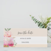 Soft Pastel Spring Bouquet Waterverf (Staand voorkant)