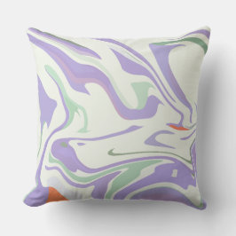 Soft Pastel Swirls Kussen
