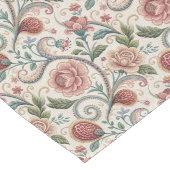 Soft Pastel Victoriaans Bloemen Eettafel Runner Lange Tafelloper (Hoek)
