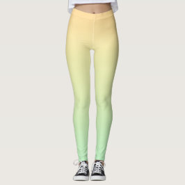 Soft Pastel Watercolor Gradient  Leggings