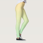 Soft Pastel Watercolor Gradient  Leggings (Rechts)