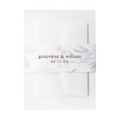 Soft Pastel Waterverf Botanische bruiloft Uitnodigingen Wikkel (Voorkant Voorbeeld)