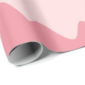 Soft Pastel Wavy Stripes Wrapping Paper Cadeaupapier (Rol Hoek)