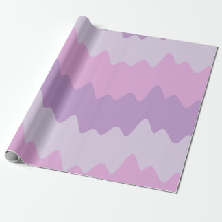 Soft Pastel Wavy Stripes Wrapping Paper Cadeaupapier