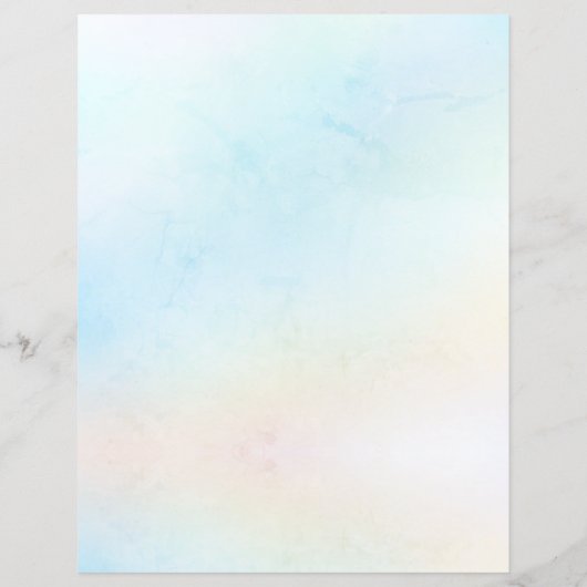 Soft Pastels Stationery (Achterkant)
