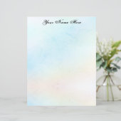 Soft Pastels Stationery (Staand voorkant)