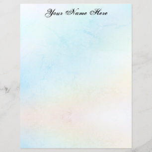 Soft Pastels Stationery