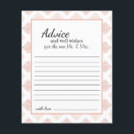 Soft Peachy Blush Damask Advice Kaart<br><div class="desc">Soft peachy blush tones voegen een beetje romance toe aan uw kantoorbenodigdheden. Pas onze prachtige kantoorbenodigdheden snel en eenvoudig aan met uw gebeurtenisgegevens. Druk op de knop Aanpassen. Coördinatie achterzijde is inbegrepen. Overeenkomende objecten om je collectie te voltooien zijn beschikbaar in onze Zazzle winkel!</div>