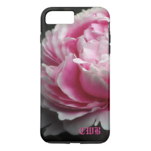 Soft Peony Elegant Floral iPhone 8/7 Plus Hoesje