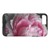 Soft Peony Elegant Floral Case-Mate iPhone Case (Achterkant (Horizontaal))