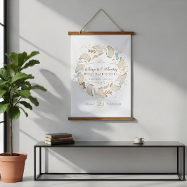 Soft Petals Flowers Tapestry Hangend Wandkleed