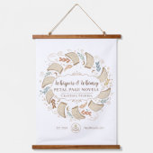 Soft Petals Flowers Tapestry Hangend Wandkleed (Voorkant)