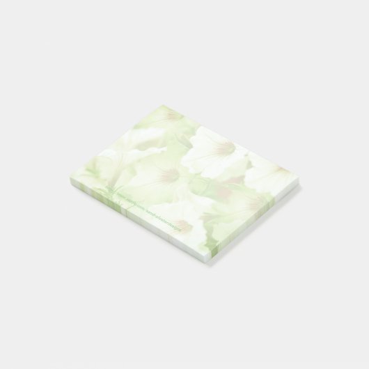 Soft Petunias Note Pad (Schuin)