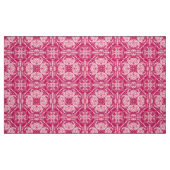 Soft Pink Abstract Floral Mandala Pattern Stof (Fat Quarter)