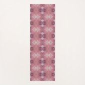 Soft pink and purple abstract pattern yogamat (Voorkant)