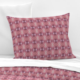 Soft pink and purple abstract S-size pattern Kussensloop