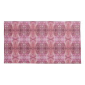 Soft pink and purple geometric M-size pattern Kussensloop (Achterkant)