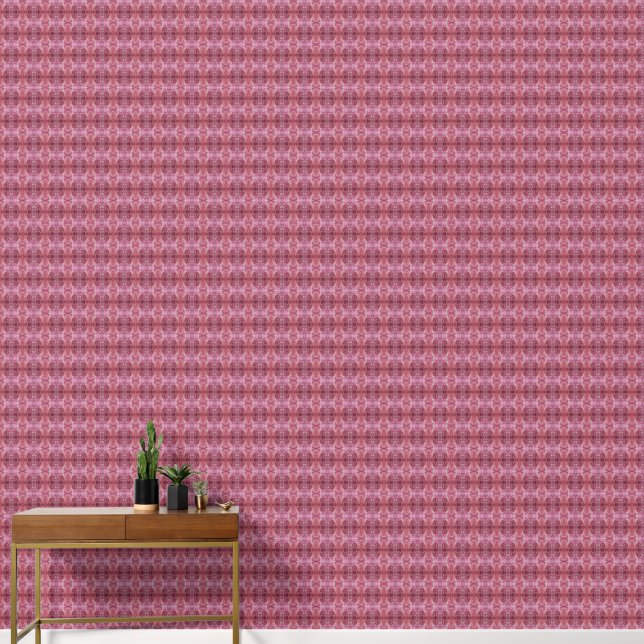 Soft pink and purple geometric S-size pattern Behang (Hal)