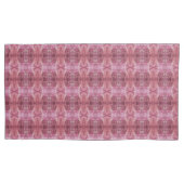 Soft pink and purple geometric S-size pattern Kussensloop (Voorkant)
