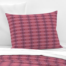 Soft pink and purple geometric S-size pattern Kussensloop