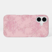 Soft Pink Bamboo Grove Pattern Phone Case iPhone 16 Hoesje (Achterkant horizontaal)