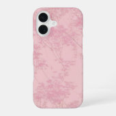 Soft Pink Bamboo Grove Pattern Phone Case iPhone 16 Hoesje (Achterkant)