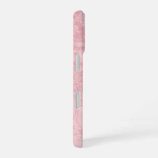 Soft Pink Bamboo Grove Pattern Phone Case iPhone 16 Hoesje (Rechterkant)