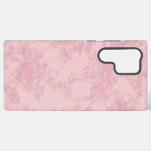 Soft Pink Bamboo Grove Pattern Phone Case Samsung Galaxy Hoesje (Achterkant horizontaal)