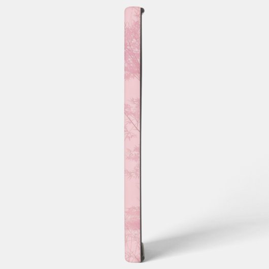 Soft Pink Bamboo Grove Pattern Phone Case Samsung Galaxy Hoesje (Linkerkant)