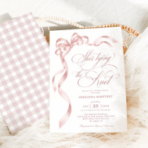 Soft Pink Bow Ze bindt het knoop Vrijgezellenfeest