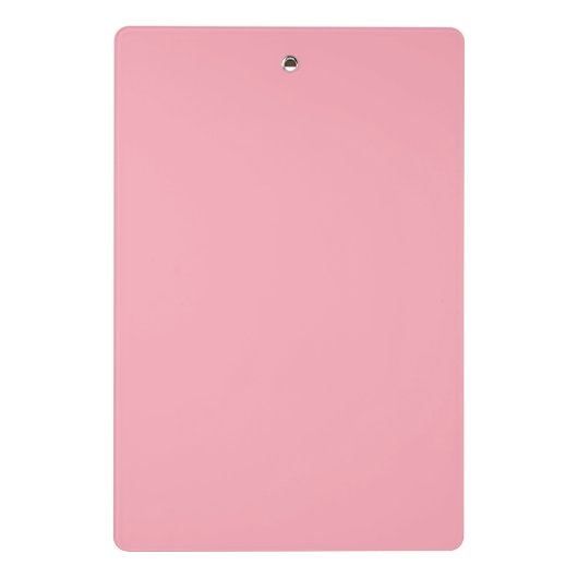 Soft Pink Cute Pattern – Minimal Aesthetic Polka Mini Klembord (Achterkant)