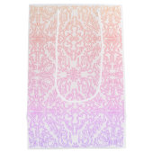 Soft Pink Dream Mandala pattern series Medium Cadeauzakje (Achterkant)