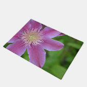 Soft Pink en Green Clematis Deurmat (Schuin)