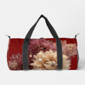 Soft Pink en Maroon Aanpasbaar Bericht Plunjezak (Voorkant)