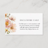 Soft Pink Floral Custom Enclosure Kaart (Voorkant)