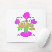 Soft Pink Flower Art: A Baby's Touch. Muismat (Met muis)