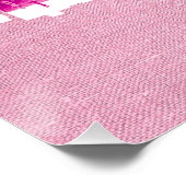 Soft Pink Geometric Brush Poster (Hoek)