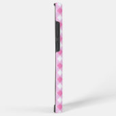 Soft Pink Gingham Check Pattern Phone Case Samsung Galaxy Hoesje (Rechterkant)
