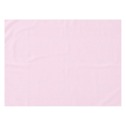 Soft Pink Gingham Pattern Tafelkleed (Voorkant (Horizontaal))